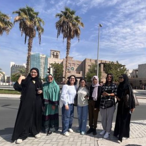 DMU Dubai's second-year interior design students embarked on a journey of creativity and inspiration to Al Fahidi Historical Museum as a site visit
